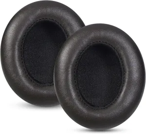 Replacement Ear Pads for SENNHEISER Headphones - Compatible with Momentum 1.0 | Longer Lasting Leather Cushions with Soft Memory Foam Dark Brown Lambskin