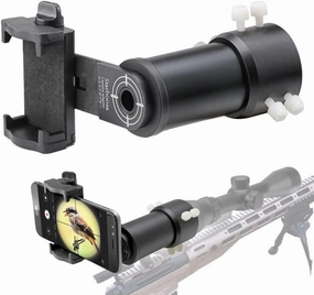 Rifle Scope Mount Camera Adapter - Smartphone Camera Adapter for Hunting Teaching