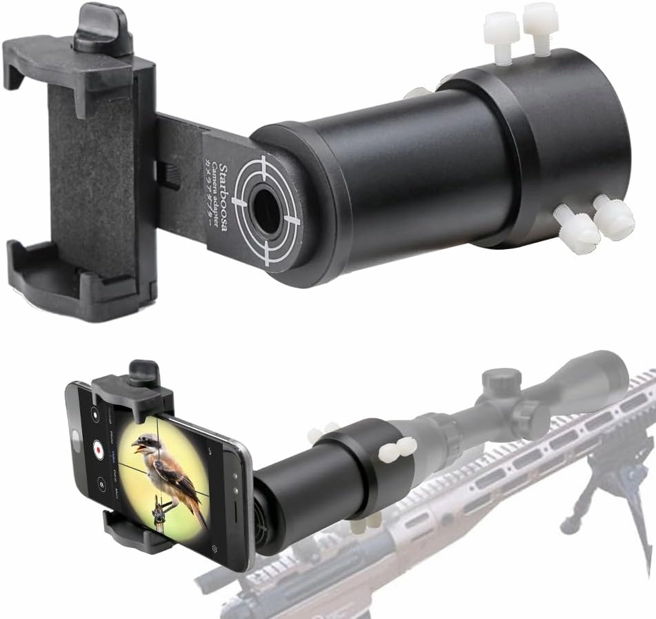 Rifle Scope Mount Camera Adapter - Smartphone Camera Adapter for Hunting Teaching