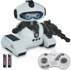 Robot Toys for Kids, Rechargeable Remote Control Emo Robots with Gesture Sensing, Fun Recording and Shining LED Eyes, RC Robot Toys Gifts for 3 4 5 6 7 8 Year Old Boys Girls
