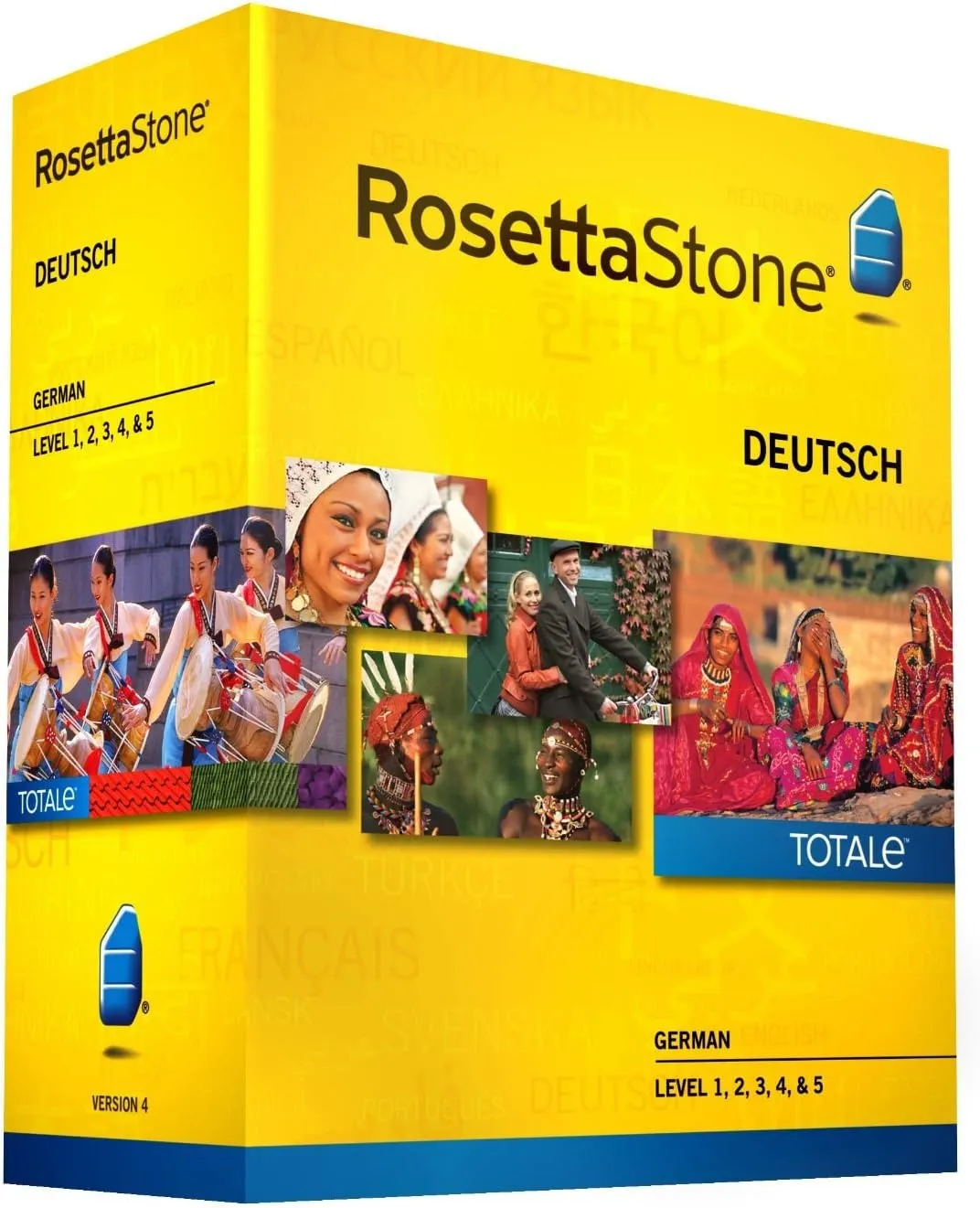 Rosetta Stone German Level 1-5 Set - includes 12-month Mobile/Studio/Gaming Access