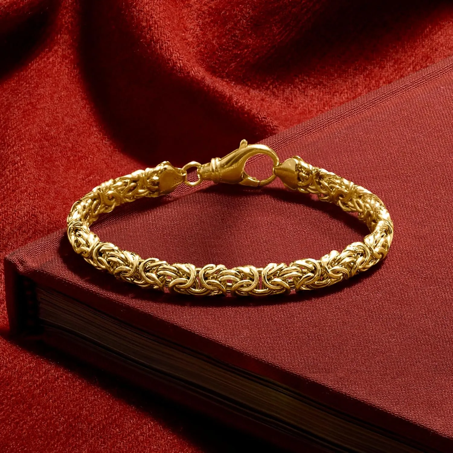 Ross-Simons Sterling Silver Small Byzantine Bracelet