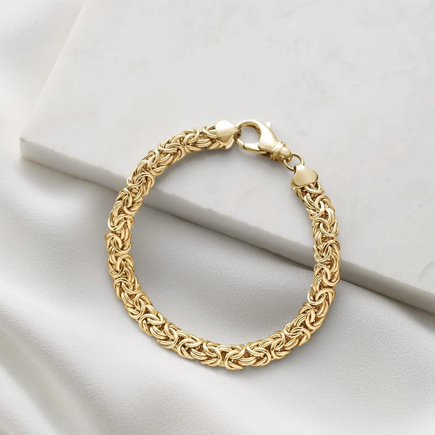 Ross-Simons Sterling Silver Small Byzantine Bracelet