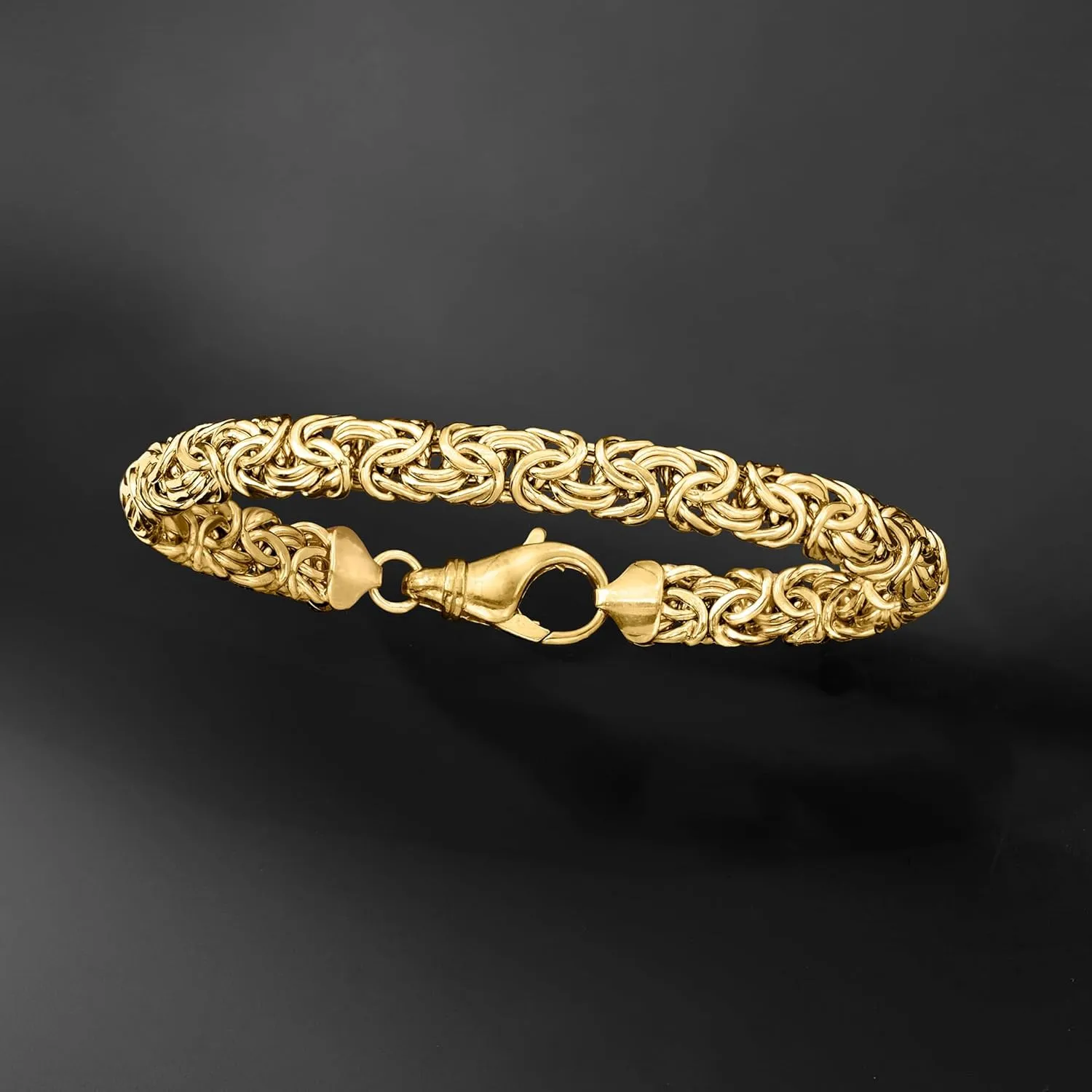 Ross-Simons Sterling Silver Small Byzantine Bracelet