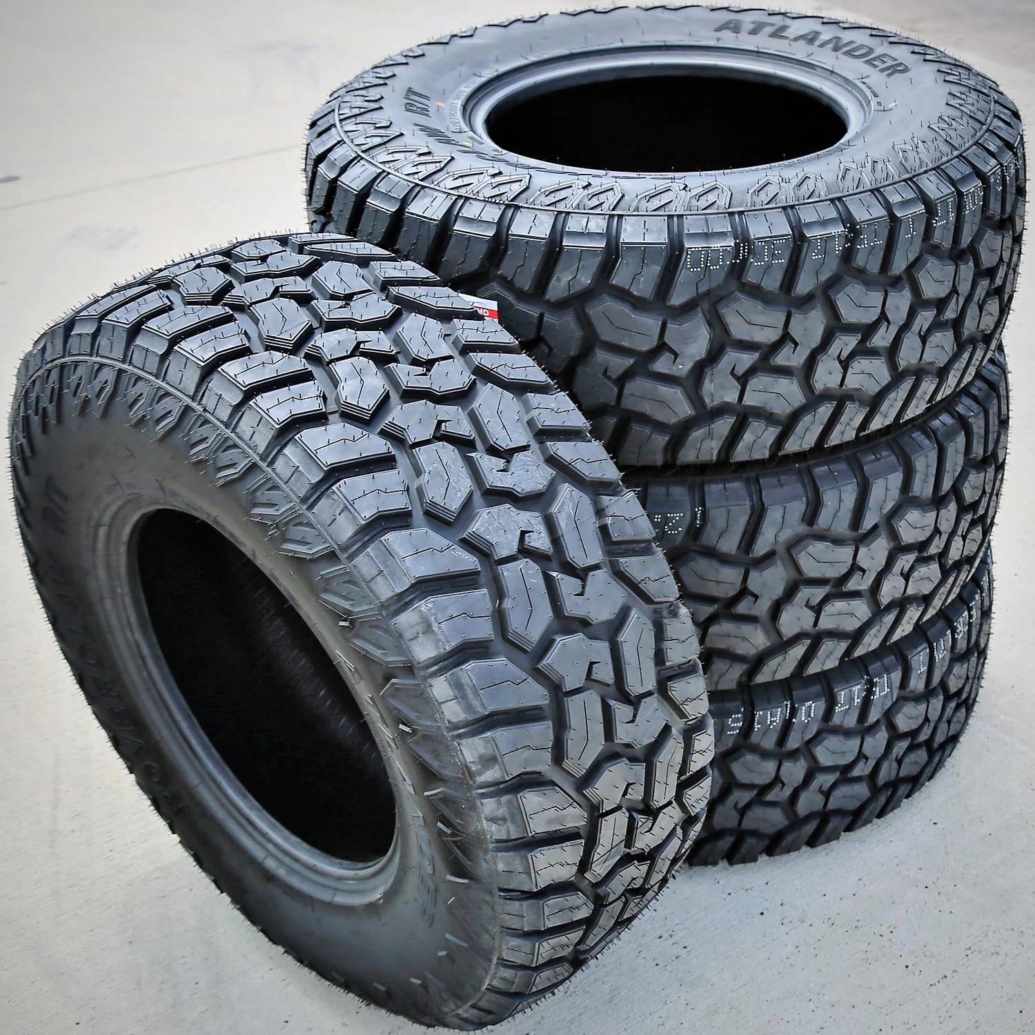 Roverclaw R/T All-Terrain Mud Off-Road Light Truck Radial Tire-35X12.50R18LT 35X12.50X18 35X12.50-18 123Q Load Range E LRE 10-Ply RBL Raised Black Letters