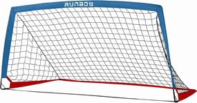 RUNBOW 6x4 ft Portable Kids Soccer Goal for Backyard Practice Soccer Net with Carry Bag