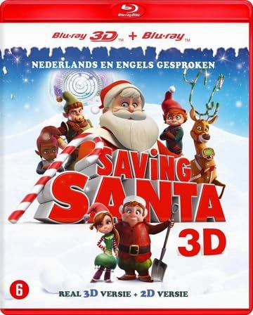 Saving Santa (3D & 2D) [ Blu-Ray, Reg.A/B/C Import - Netherlands ]