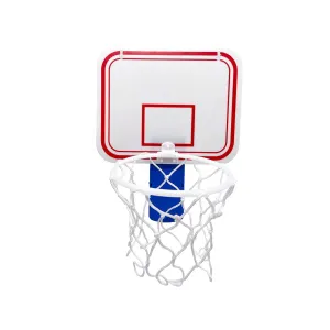 Silfrae Mini Basketball Hoop Office Trash Can Basketball Goal for Garbage Can Office and Bed Room (Blue, 7.9 Inches * 6.3 Inches)