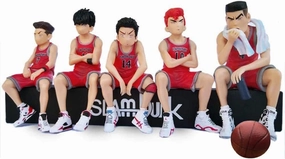 Slam Dunk Figure, Sakuragi Hanamichi, Kaede Rugawa, Ryota Miyagi, Hisashi Mitsui, Takenori Akagi, Car Decoration, Anime Figure, Set of 5 Types