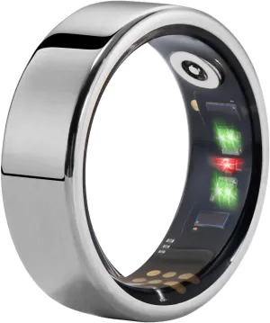 Smart Ring Health Tracker, Fitness Sleep Heart Rate Blood Oxygen Tracker Smart Ring, Water Resistant Bluetooth Fitness Tracker Rings