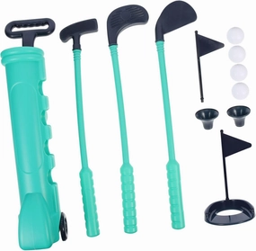 Sosoport 1 Set Educational Golf for Golf Clubs and Balls Interactive Outdoor Indoor Sports Plaything for Boys and Fun Physical Activity