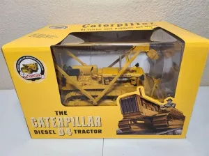SpecCast for Caterpillar D4 2T with LeTourneau Blade and Winch Limited Edition 1/16 DIECAST Truck Pre-Built Model