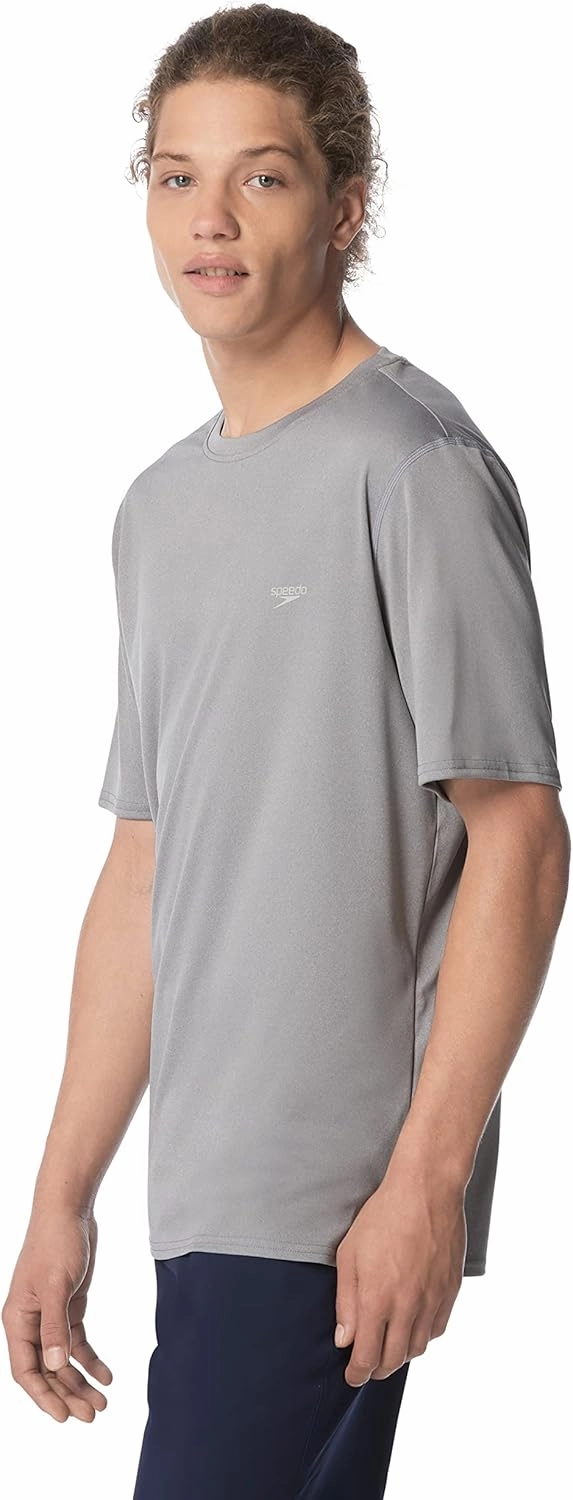 Speedo Men's Uv Swim Shirt Graphic Short Sleeve Tee