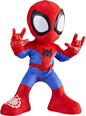Spidey and his Amazing Friends Marvel Spidey Baila and Gatea - Interactive Plush Toy, Spanish Version
