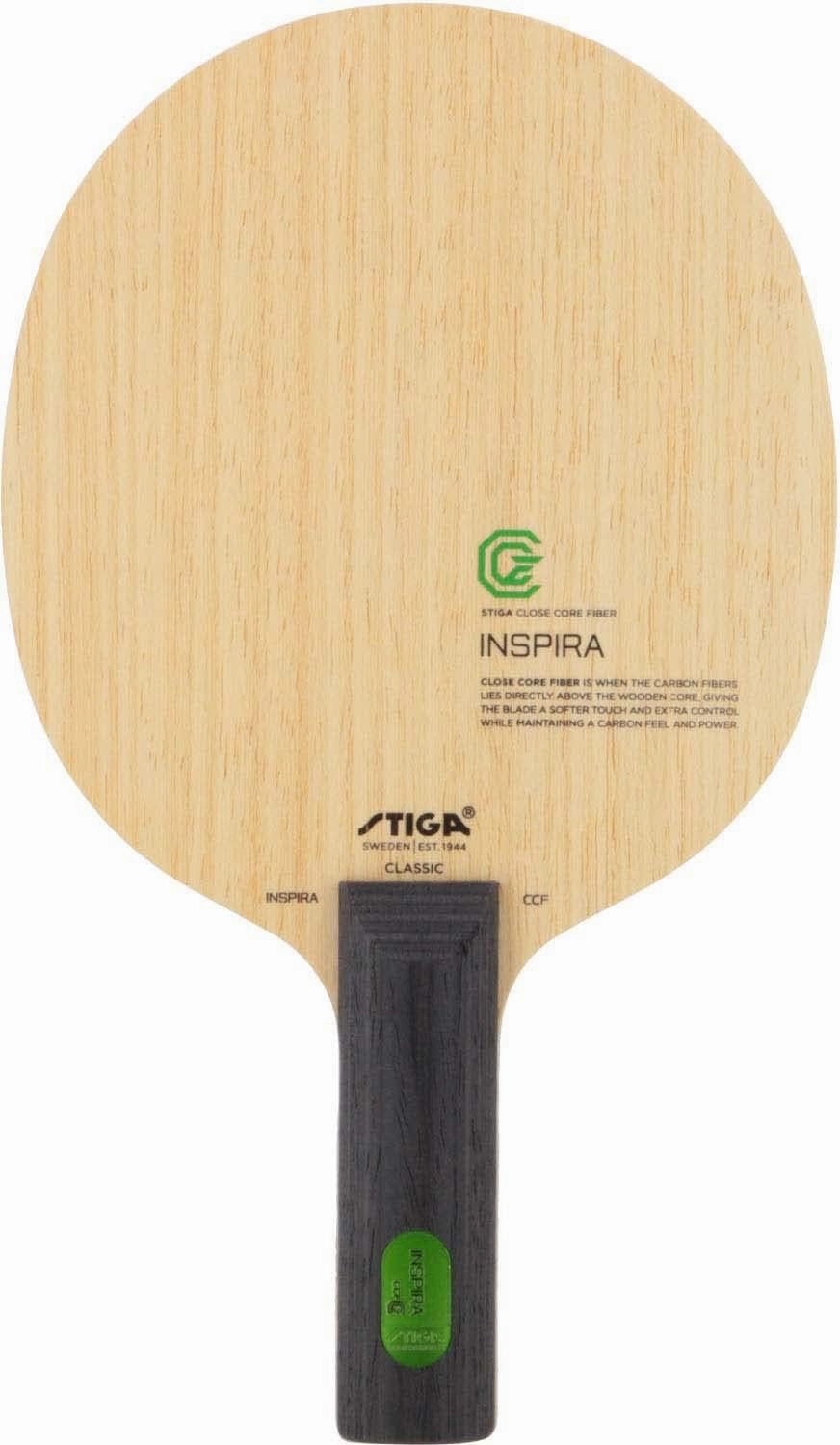 STIGA INSPIRA CCF Table Tennis Racket Wide Sweet Spot