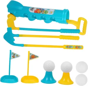 SUPVOX 1 Set Golf Set Outdoor Games Practice Mini Putting Sports Golf Rods Golf Balls Golf Plaything Golf Game Golf Abs