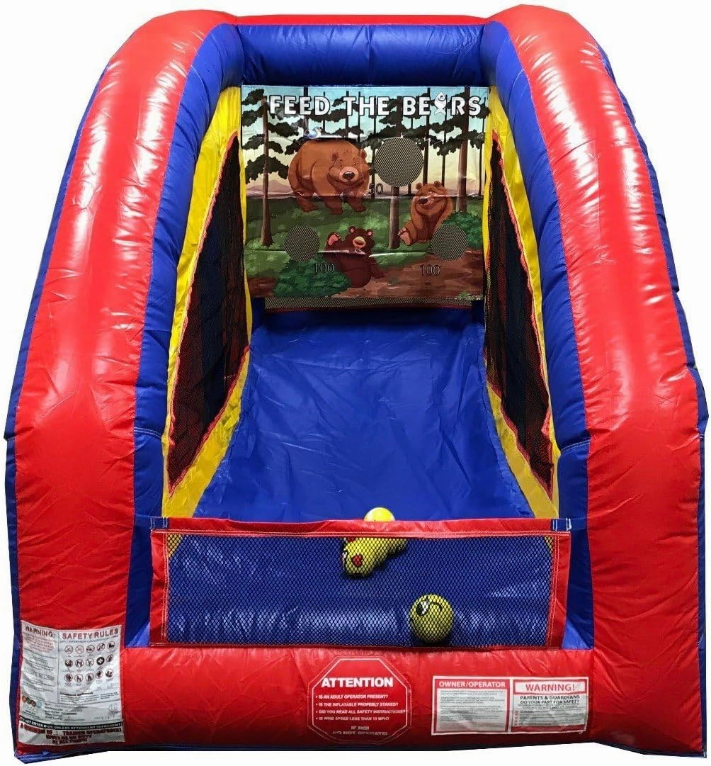 TentandTable Replacement Game Panel | Arcade Style Ball Toss Panel with Net | Use with Ultralite Air Frame Game | for Backyards, Carnivals, Schools, Birthday Parties