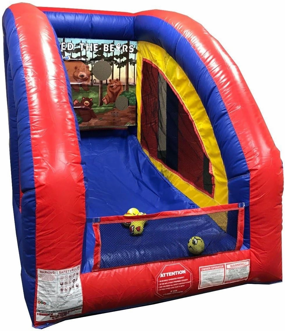 TentandTable Replacement Game Panel | Arcade Style Ball Toss Panel with Net | Use with Ultralite Air Frame Game | for Backyards, Carnivals, Schools, Birthday Parties