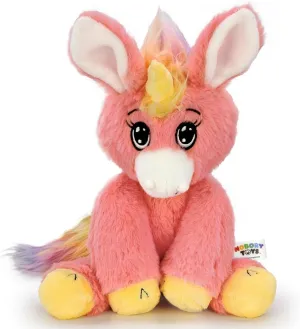 The Adventure Crew Gemma The Unicorn Plush Comfort/Activity Toy for Newborn and Up | 6 Characters | Ultra-Soft, 11.5" Compact Size with Weighted Limbs | Interactive Companion for Early Learning