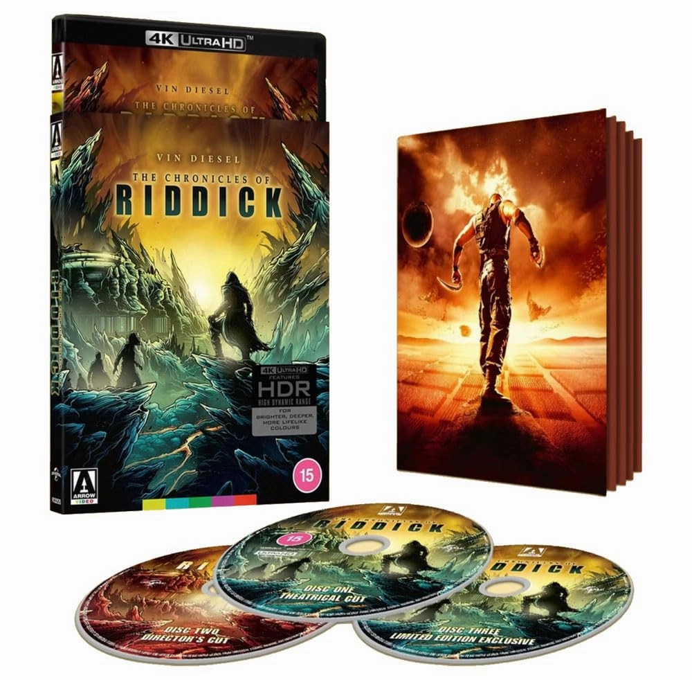 The Chronicles of Riddick [4K UHD] Arrow Limited Edition