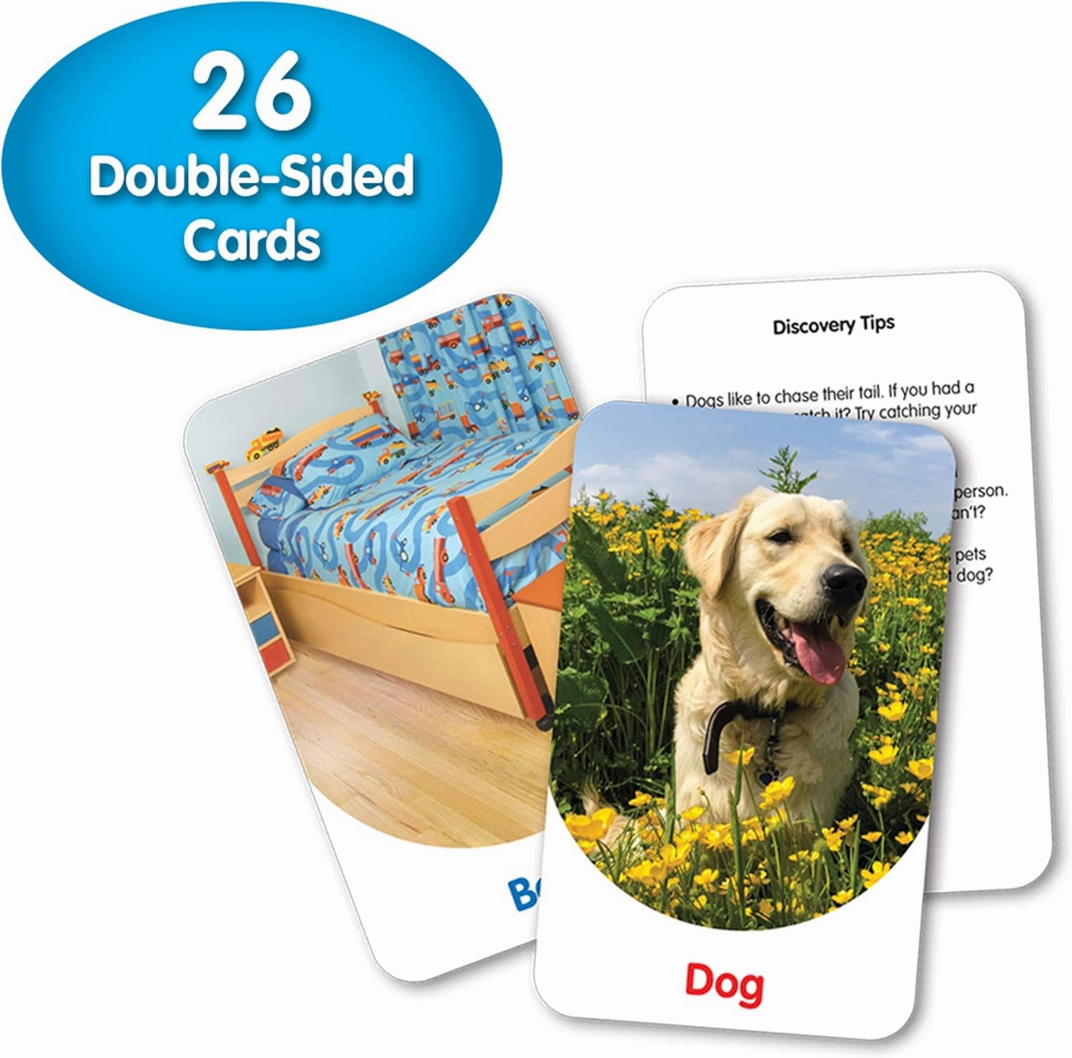 The Learning Journey Discovery Cards - in & Around - Toddler Toys & Gifts for Boys & Girls Ages 2 Years and Up - Mind Building Educational Learning Tool, Multi