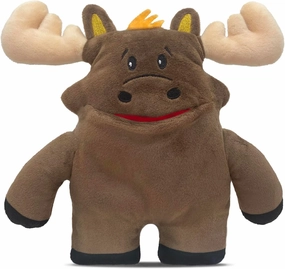 The Tooth Brigade Tooth Fairy Pillow | Stuffed Plush with Large Pocket Mouth for Lost Teeth, Treasures, Prizes - Fun and Interactive Plush, Perfect Kids, Boys, & Girls Gift (Twigs Moose)