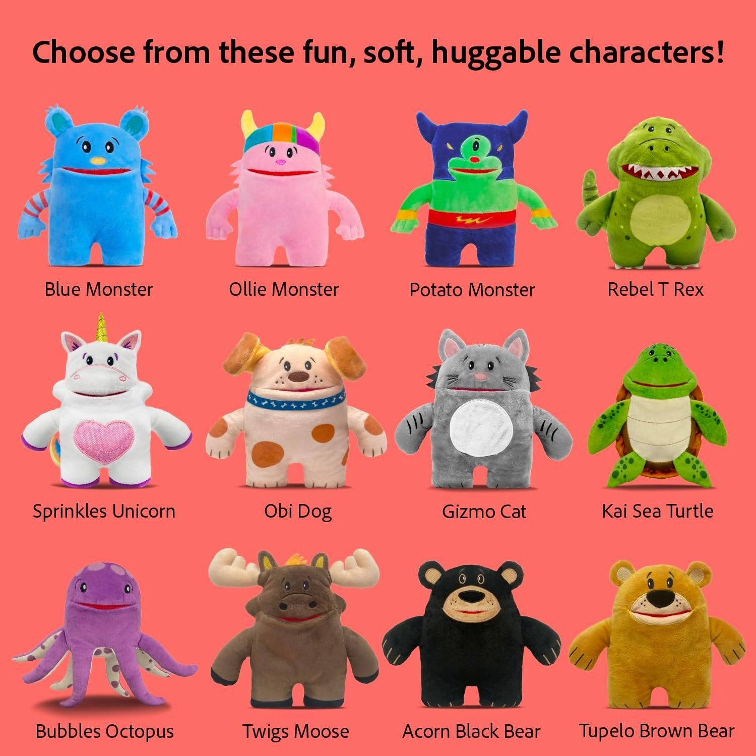 The Tooth Brigade Tooth Fairy Pillow | Stuffed Plush with Large Pocket Mouth for Lost Teeth, Treasures, Prizes - Fun and Interactive Plush, Perfect Kids, Boys, & Girls Gift (Twigs Moose)