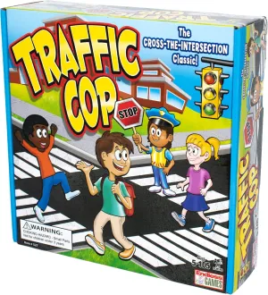 Traffic Cop: The School Yard Game of Stop and Go - Interactive Game for Kids - Promotes Physical Activity - Indoor and Outdoor Safe