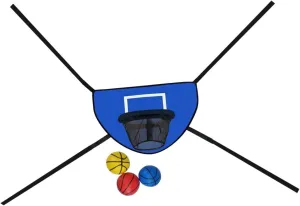 Trampoline Basketball Hoop Trampoline Attachment Accessories for Dunking Sturdy Basketball Frame Lightweight Backboard