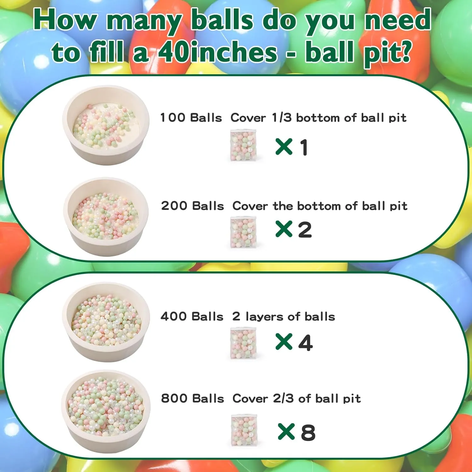 TRENDPLAY Ball Pit Balls Stars : Different Shapes - Mix Stars Shapes for Kids, Perfect for Parties, Pink Green Blue White Gray 50 100 200 500 Pack