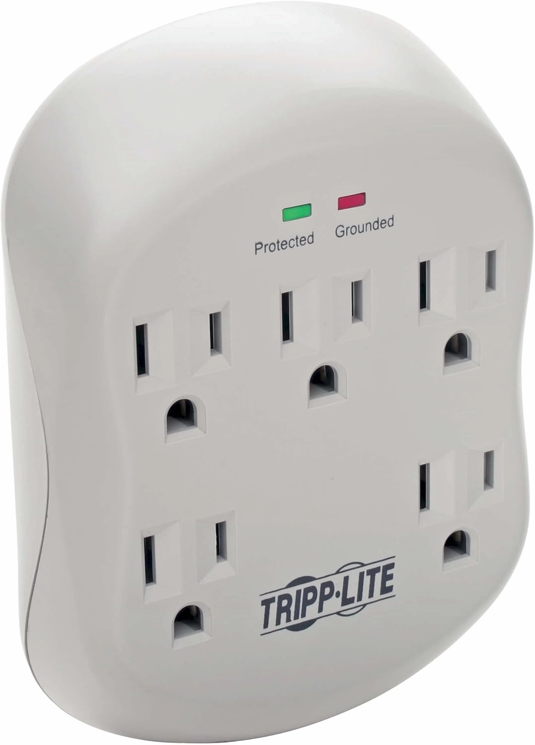 Tripp Lite 5 Outlet Surge Protector Power Strip, Direct Plug in, RJ11 Protection