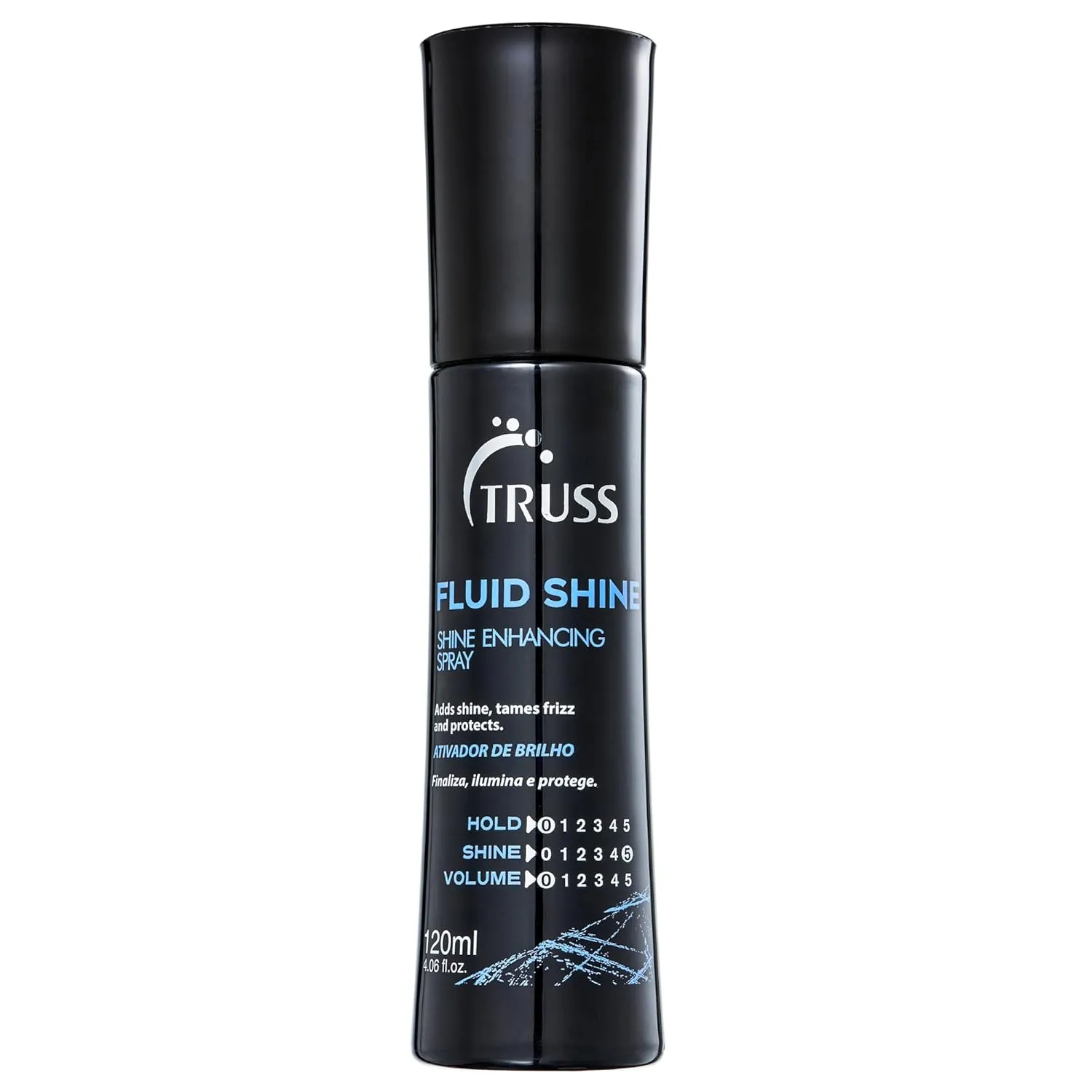 Truss Fluid Shine Spray - Hair Shine Spray Brightens Hair, Increases Hydration, Prevents Split Ends - Frizz Control Formula For Anti-frizz And Anti Humidity - Leaving Hair Shiny And Soft