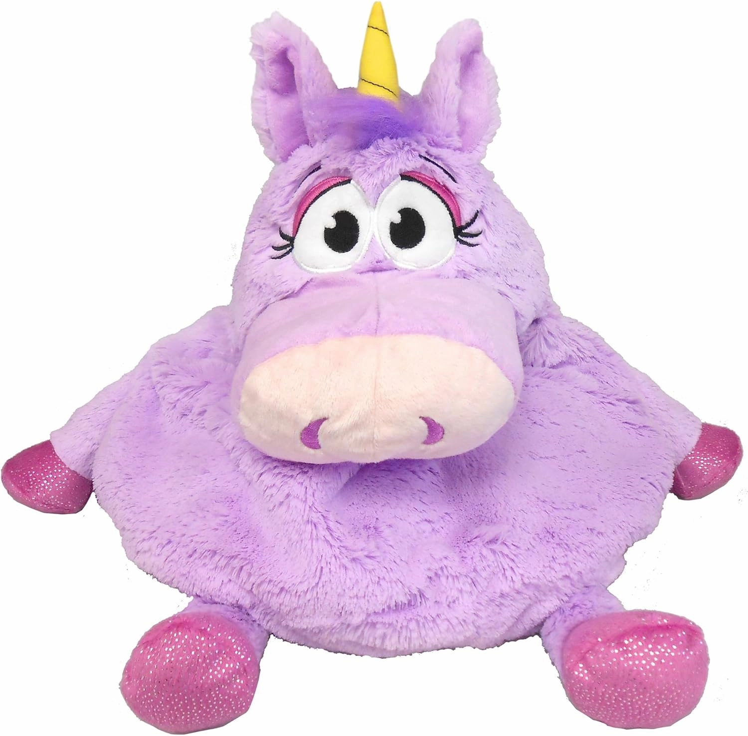 Tummy Stuffers: Unicorn - Purple - Storage Plush, Holds Items-Blankets-Toys Inside, Stuff-Store-Play, Kids Soft Magical Character Companion, Huggable