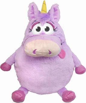 Tummy Stuffers: Unicorn - Purple - Storage Plush, Holds Items-Blankets-Toys Inside, Stuff-Store-Play, Kids Soft Magical Character Companion, Huggable