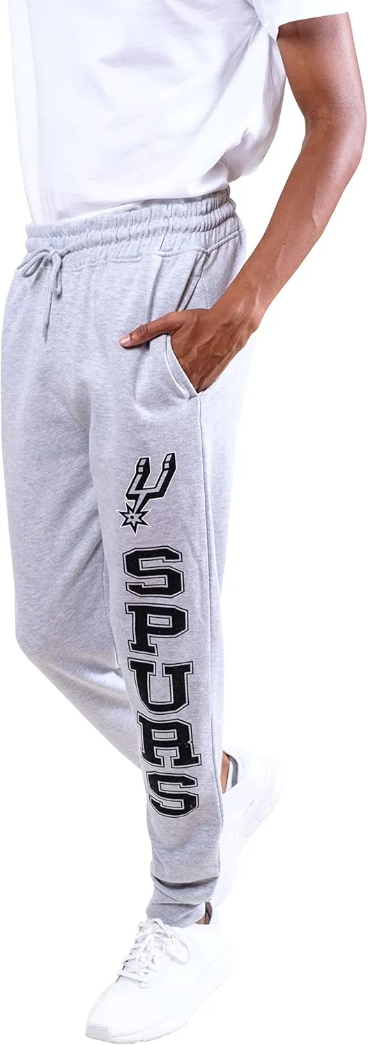 Ultra Game Men's NBA Official Super Soft Team Jogger Sweatpants