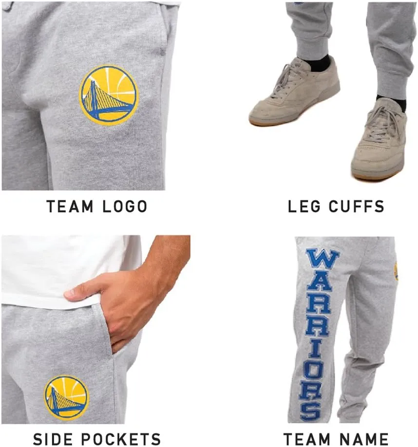 Ultra Game Men's NBA Official Super Soft Team Jogger Sweatpants