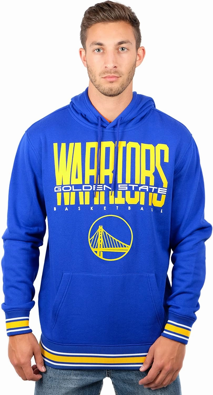 Ultra Game Adult's NBA Official Soft Fleece Hoodie Pullover Sweatshirt