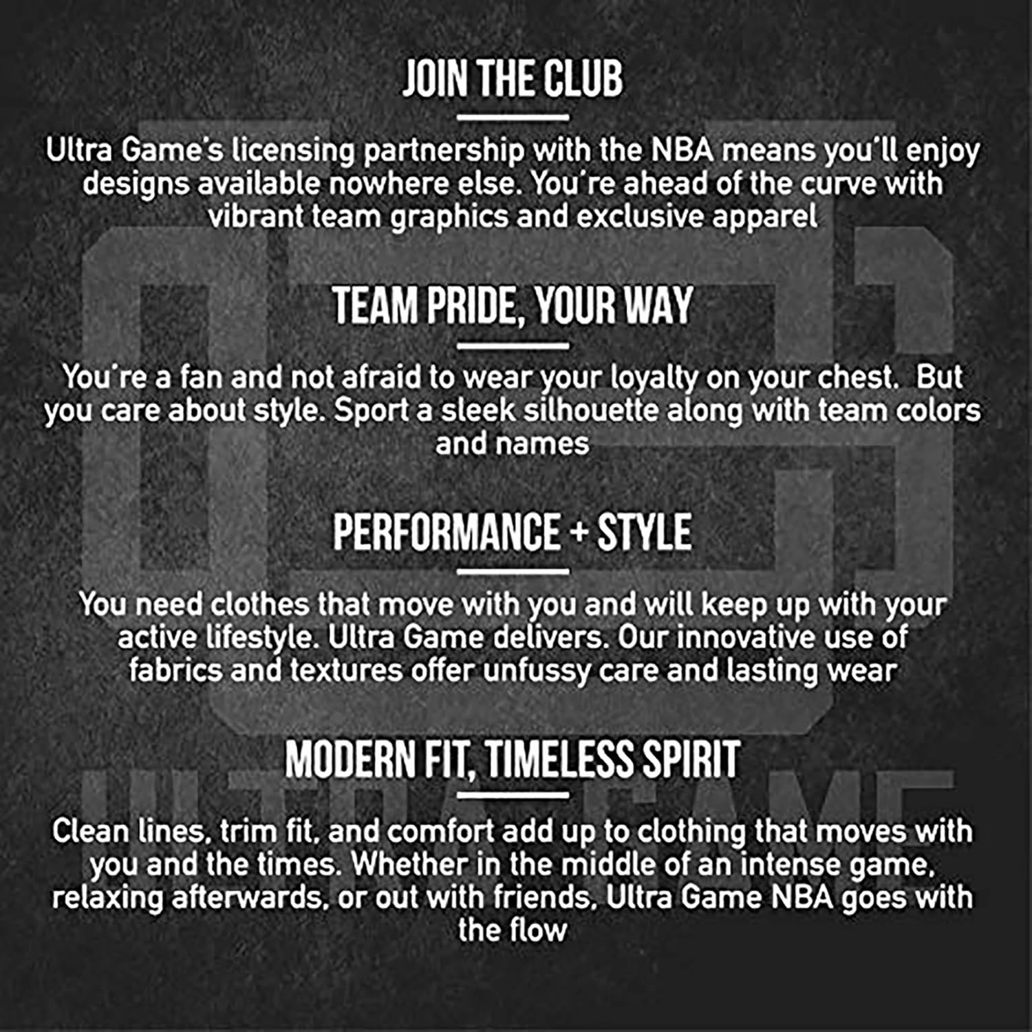 Ultra Game Adult's NBA Official Soft Fleece Hoodie Pullover Sweatshirt