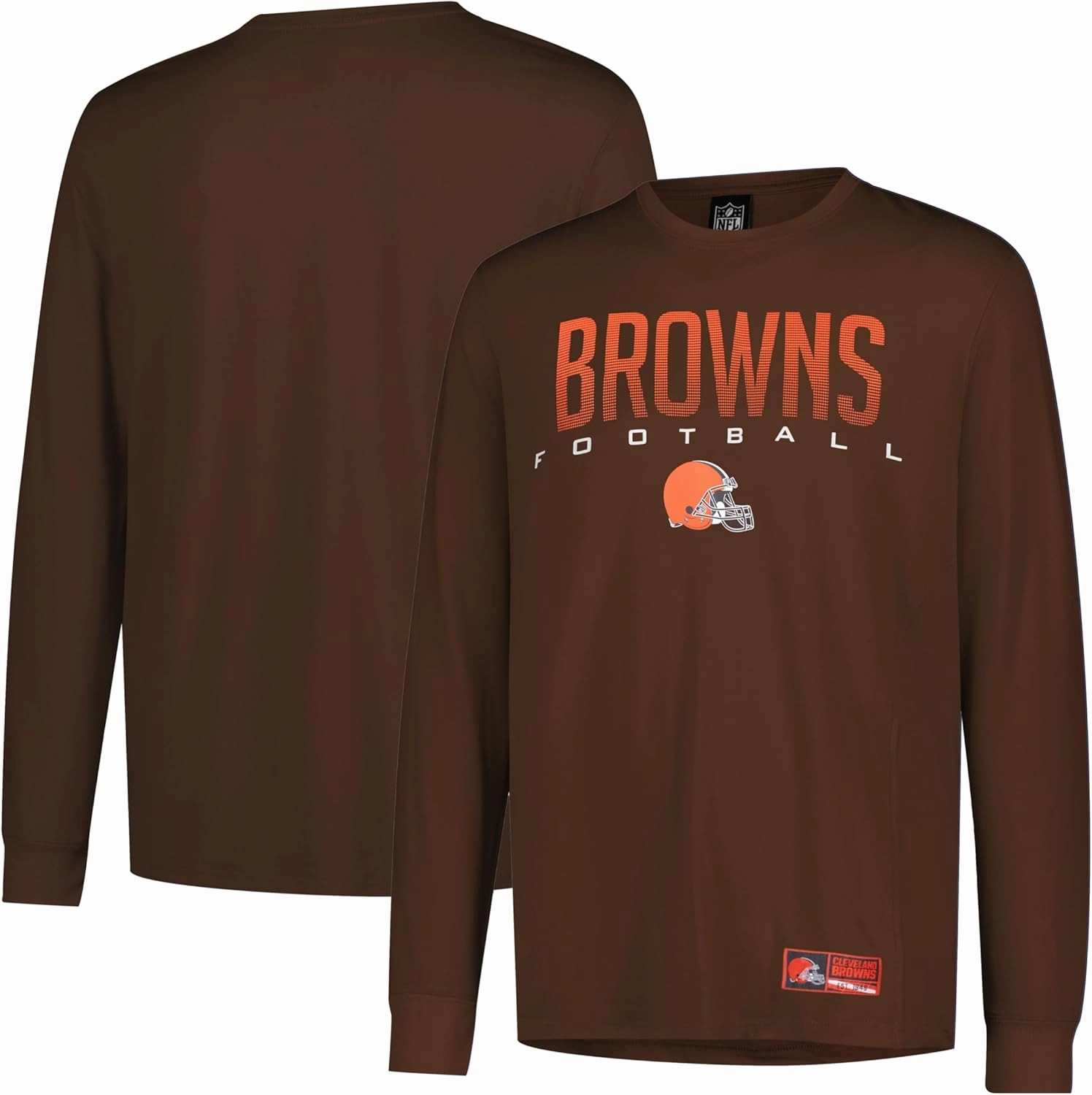 Ultra Game Men's NFL Official Super Soft Game Day Long Sleeve T-Shirt