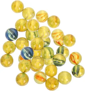 Unique Vintage Marbles for Boys and Girls Glass Marbles Toy Set Rolling Beads Game for Marble Run Decorative Ornaments