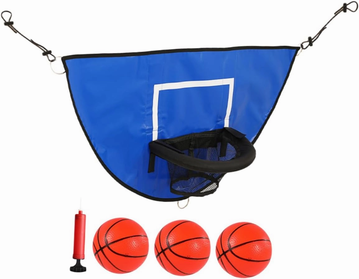UPKOCH 1 Set Trampoline Basketball Frame Indoor for Versatile Basketball Rack for Trampoline Fun Encourages Active Play and Parent Interaction for Home Use