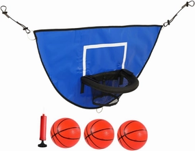 UPKOCH 1 Set Trampoline Basketball Frame Indoor for Versatile Basketball Rack for Trampoline Fun Encourages Active Play and Parent Interaction for Home Use