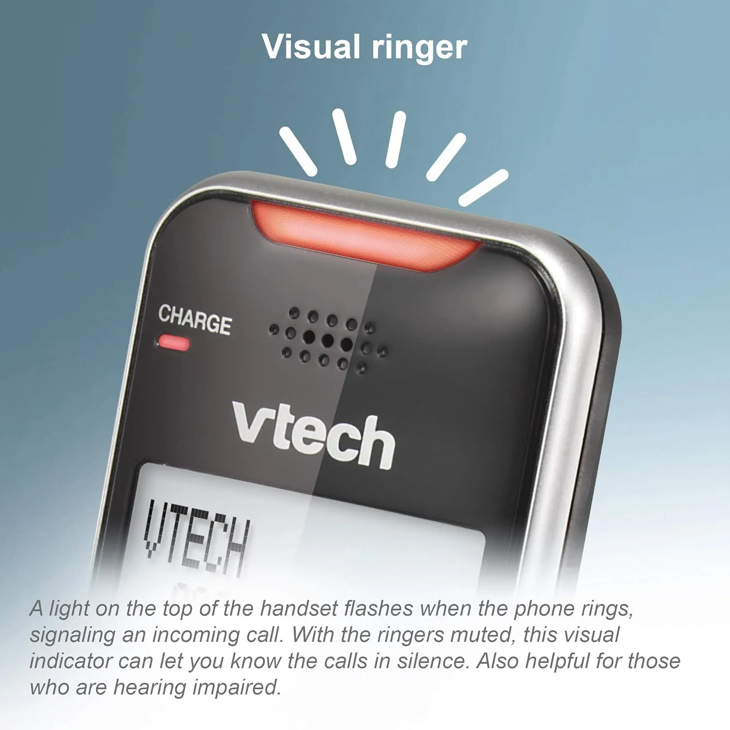 VTech VS112-3 DECT 6.0 Bluetooth 3 Handset Cordless Phone for Home with Answering Machine, Call Blocking, Caller ID, Intercom and Connect to Cell (Silver & Black)