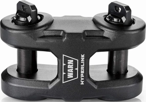 WARN 100630 Epic Hyperlink Multi-Purpose Dual Pin Shackle, Black