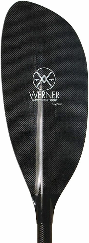 Werner Cyprus Carbon Straight Shaft Kayak Paddle