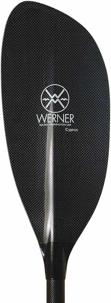 Werner Cyprus Carbon Straight Shaft Kayak Paddle