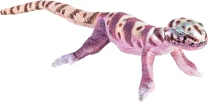 Wild Republic Coilkins Western Banded Gecko, Stuffed Animal, 12 Inch, Plush Toy, Fill is Spun Recycled Water Bottles