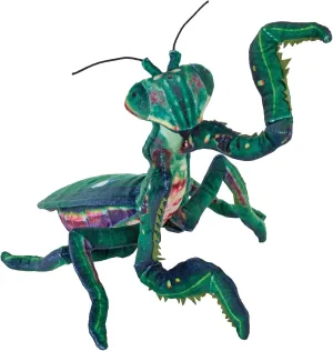 Wild Republic Living Earth Praying Mantis, Stuffed Animal, 16 inch, Plush Toy, Fill is Spun Recycled Water Bottles