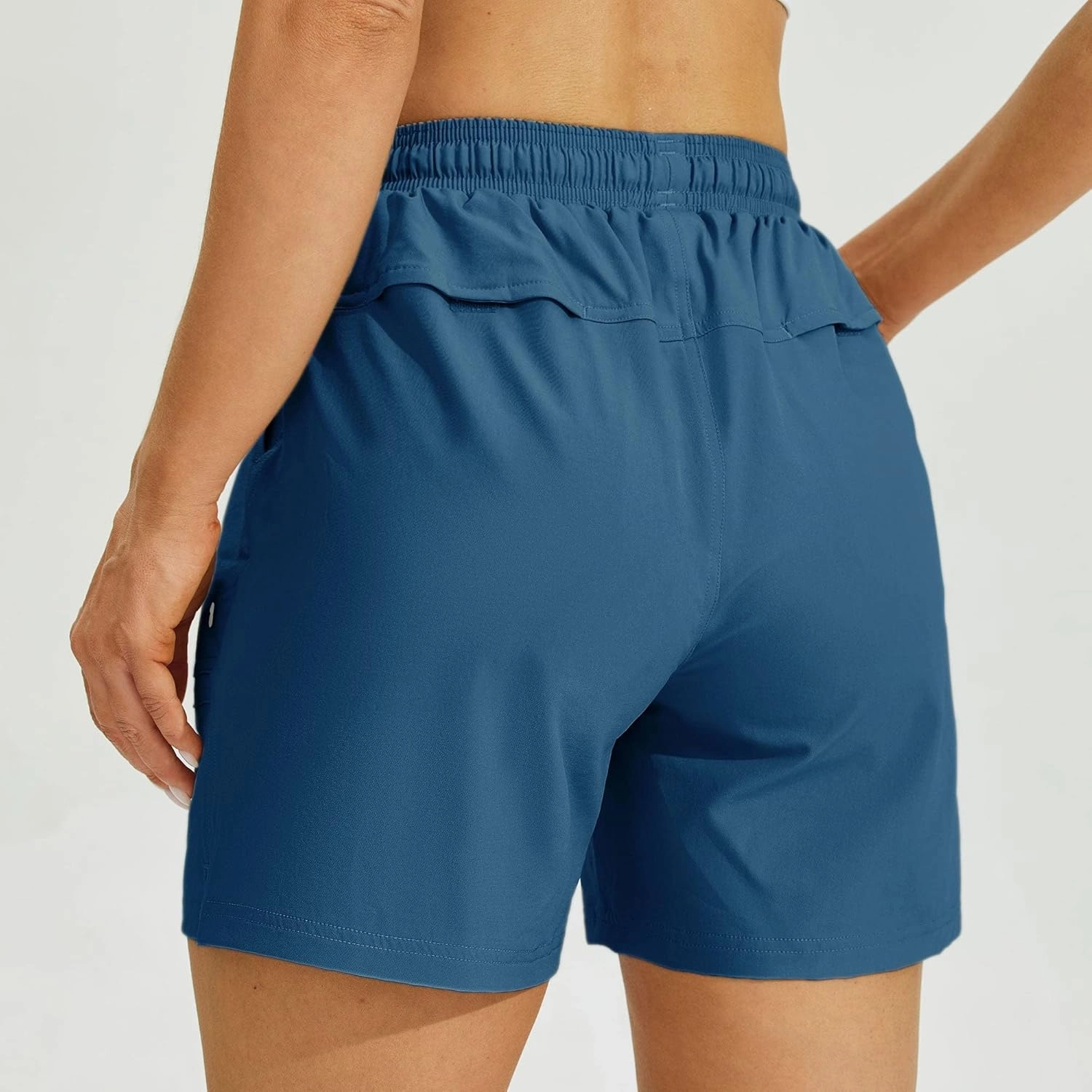 Willit Women's 5" Hiking Shorts Golf Athletic Outdoor Shorts Quick Dry Workout Summer Water Shorts with Pockets