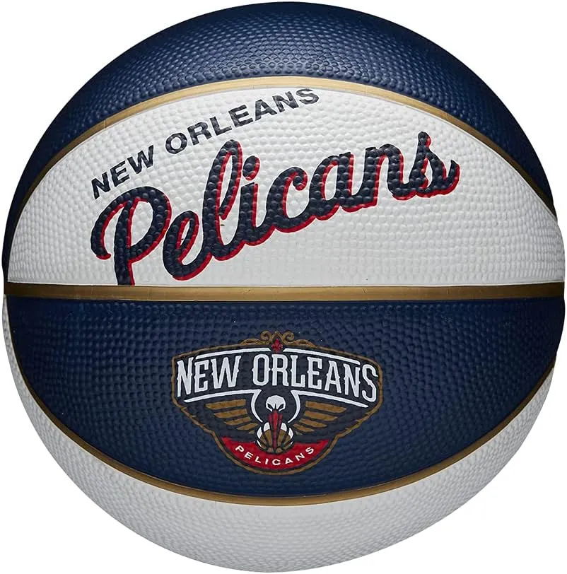 WILSON NBA Team Retro Mini Basketballs - Mini Size - 3"